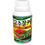 비료나라 고추잘커 500ml 고추농사 액비 영양제 비료 다수확 모종 텃밭 복합비료 : 비료NARA