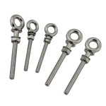 와이어 로프 리프팅 팝너트 M6 M8 M10 HX 긴 어깨 아이 볼트 316 스텐 : 우기SHOP