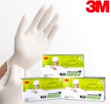 3M 니트릴 라텍스 장갑 블랙 M 100매 주방 다목적 쉐프 식당 : 3M 광일상사