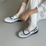 [G3380] 메쉬운동화 여성 스니커즈 벨크로 엑스 스트랩 : 새로이클라쓰