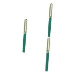 LALAFINA 3개 시그니처 펜 쓰기 캘리그라피 연습 만년필 학생 문구류 금속 재료 그린 : Jaso