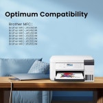 Artillo LC406 Ink Cartridges Compatible for Brother LC 406 LC406XL MFC-J4335DW MFC-J4345DW MFC-J4535 : 마켓이로움