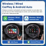 BMW 차량용 무선 안드로이드 오토, 미니 CIC NBT EVO R55 R56 R57 R58 R59 R60 R61 F54 F55 카플레이 인터페이스 미러 링크 에어 플레이... 