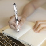 AGFELO 1세트 투명 만년필 휴대용 캘리그라피 펜, 손글씨 연습용 및 애호가를 위한 미술 선물 4개 : Jaso