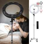 링라이트 18 조명 링조명 촬영 이동식스탠드 세트 DH-RL18 : 대한