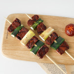 고기꼬치 장식품 음식모형 촬영 진열용 1P : 다쥬샵