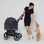 낫쏘빅 네로맥스 오토폴딩 일체형 강아지유모차 개모차 고양이유모차 [레인커버+컵홀더+숄더스트랩 사은] : 낫쏘빅