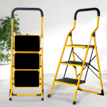 사다리 접이식 3단 가정용 A형 계단 발판 안전 NLS03 : 공구제트