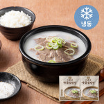 고급진 한우 사골 설렁탕 500g+500g (냉동) : 주식회사 고급진