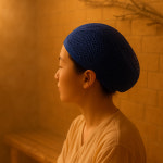 1+1 국산 사우나 헤어캡 망사 샤워캡 목욕탕 찜질 모자 : 루시드림몰