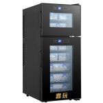 파충류 인큐베이터 자동 온도 브리딩 조절 조절기 애완동물 블랙 육지거북 회색 부화기 블랙 62리터 : 지비온