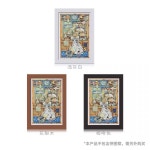 핀투 직쏘 퍼즐 제로 성인용 홈데코 수족관 H2394 백호 플라스틱 플라스틱 퍼즐 액자 연회색-600매 : 팔탄셀001