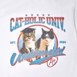 언더월드 캣-홀릭 티셔츠 : 빈봉지 스토어