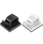 접착식 케이블 고정 클립 코드 와이어 선정리 홀더 거치대 정리함 클램프 (A0948) : 꼬슈 COSSU