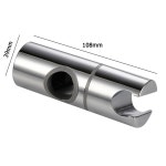 조정 가능한 레일 슬라이더 샤워헤드 거치대 리프트 로드 지지대 장착 브래킷 : 이든해종합몰