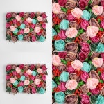 HY 포토존 조화 꽃벽 60x40cm 10 식물벽 조경인테리어 플랜트월 : 에이에스엠커머스