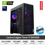 레노버 리전 게이밍 PC 34L 90Y60034KA Ultra9 게임용 연구용 컴퓨터 RTX5080 +로지텍 무선키보드/마우스 : WePICK