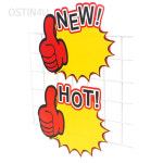 오스틴포유 NEW HOT 엄지척 쇼카드 10P 마트POP 쇼클립 마트가격표 : 오스틴포유
