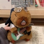 춤추는 친구 내친구 돌고래 걷고 1개 노래/ 짖음 /말배우기/춤추기 20cm 소리내는 배터리 20cm 기타리스트 : 카스타르