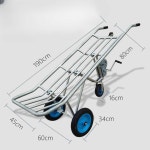 축사 구르마 목장 양돈가 사체 핸드 리어카 운반기 도색 손수레 : 에이종합유통