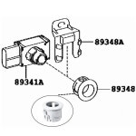 타코마 렉서스 HS250H 브래킷 자동차 보조 거치대 러너 범퍼 ES350 33010 센서 주차 리테이너 89348 White : 리보컬렉션