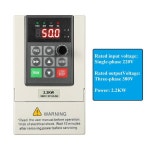 고급 제어 및 보호 기능을 갖춘 가변 주파수 드라이브 1상 220V 입력 3상 380V 출력 2 2KW : 프린스타47
