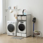 미니 건조기 수납장 E0 세탁실 선반 서랍형 : 비야네상점