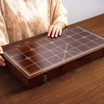 고급 원목 장기 세트 어르신 장기판 바둑 접이식 : 바이픽커머스