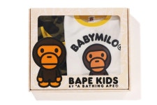 [베이프정품] 키즈 베이프 퍼스트 카모 베이비 마일로 베이비 기프트 셋트 1ST CAMO BABY MILO BABY GIFT SET : 재팬베이프스토어