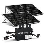 가정용 정원용 태양광 발전 시스템, 소형 발전소, 마이크로 인버터, IP67, 800W : 프린스타47