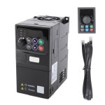 2.2KW 주파수 변환기 3상 320‑460V 입력 0‑380V 출력 벡터 가변 주파수 드라이브 인버터(1.5m 케이블 포함) : 프린스타47