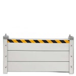 이동식차수판 장마 차수문 대비 방수판 조립식 차수막설치 수해 차고 이동식 4kg 수량 문의 : 스위프트박스