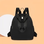 여성 나일론 백팩 특가 할인 가벼운 학교 가방 블랙 : 주식회사 오엔이통상