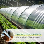 HBJVSDUI 온실 투명 필름 폴리에틸렌 19 플라스틱 시트 자외선 차단 농업 정원용 마일 농장 피트 transparent Large : 픽샵A몰