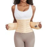 여성 허리 트레이너 바디 셰이퍼 체육관 피트니스 배꼽 컨트롤 Shapewear 슬리밍 코르셋 더블 벨트 : 라온몰11