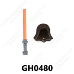 액션 피규어 부품 G0161 호환 GH0479 XINH 블록 액세서리 장난감 : 다크템플러