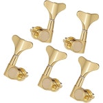 2L 3R 스트링 튜닝 페그 세트 5팩 골드 전기 베이스 교체 폐쇄형 좌우 핀 튜너 : 인선상사06