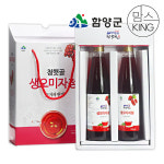 [함양군]지리산 청햇골 생오미자청 500mlx2개 선물세트 : 맘스킹