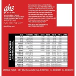 GHS 스트링 H3045 베이스 붐 세대 일렉트릭 스트링, 헤비 세트, 50-115 : 인선상사07