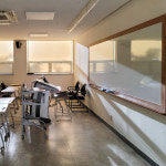 칠판설치 학원칠판 대형 화이트보드시공 4200x1220 유광 자석 설치 중학교 수업용 : 칠판박사