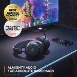 무선 이어폰 SteelSeries Arctis Nova 7 무선 멀티 플랫폼 게이밍 헤드셋 PC 스위치 모바일용 블루투스 2.4GHz 신제품 : 삼팔-유통