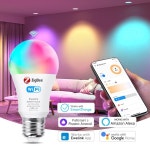 Ewelink WiFi Zigbee 스마트 전구 E27 LED 램프 RGB + WW 18W Alexa Google 홈 함께 작동 허브 필요 : 반월마켓2