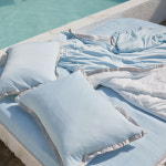 실키셔벗 슈퍼쿨링 아이스 냉감 여름 이불 세트 썸머블루 SS +베개커버 : ARGIO  아르지오