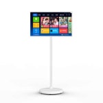 21.5인치 안드로이드 12 스마트 TV 18000mAh 배터리 전원 셀 내 터치스크린 LED 백라이트 HD 정의 체육관 게임 라이브 룸용 : 프린스타48