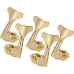 2L 3R 스트링 튜닝 페그 세트 5팩 골드 전기 베이스 교체 폐쇄형 좌우 핀 튜너 : 인선상사06