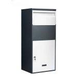 택배함 캐비닛 무인택배보관함 우체통 배달 블랙 003 물품 도난방지 야외택배함 자물쇠 1 비밀번호 변경 시 장치 10위안 이 항목은 : 직구만물상점