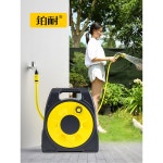 급수 16M 45M 호스 물주기 파이프 분사 노즐 농사용 호스릴 1 고압 물 일체형 호스차 16미터 : 지비온