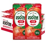 과즙음료 리이브 사과 과채주스 과일음료 190ml x 48입 : CNW99