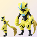 전설의포켓몬스터 몬콜레 제라오라 피규어 장난감 : 새똥이꿀복이