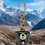 스퀘어 벨 몬타 카라비나 트래킹 열쇠고리 곰돌이 1134181 BK블랙/1124802 : Nnaso